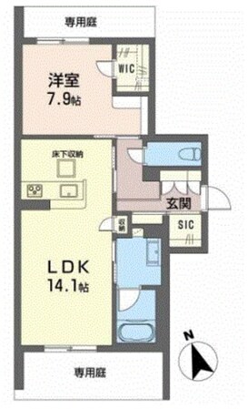 （仮称）住之江区シャーメゾン西住之江2丁目PJの物件間取画像